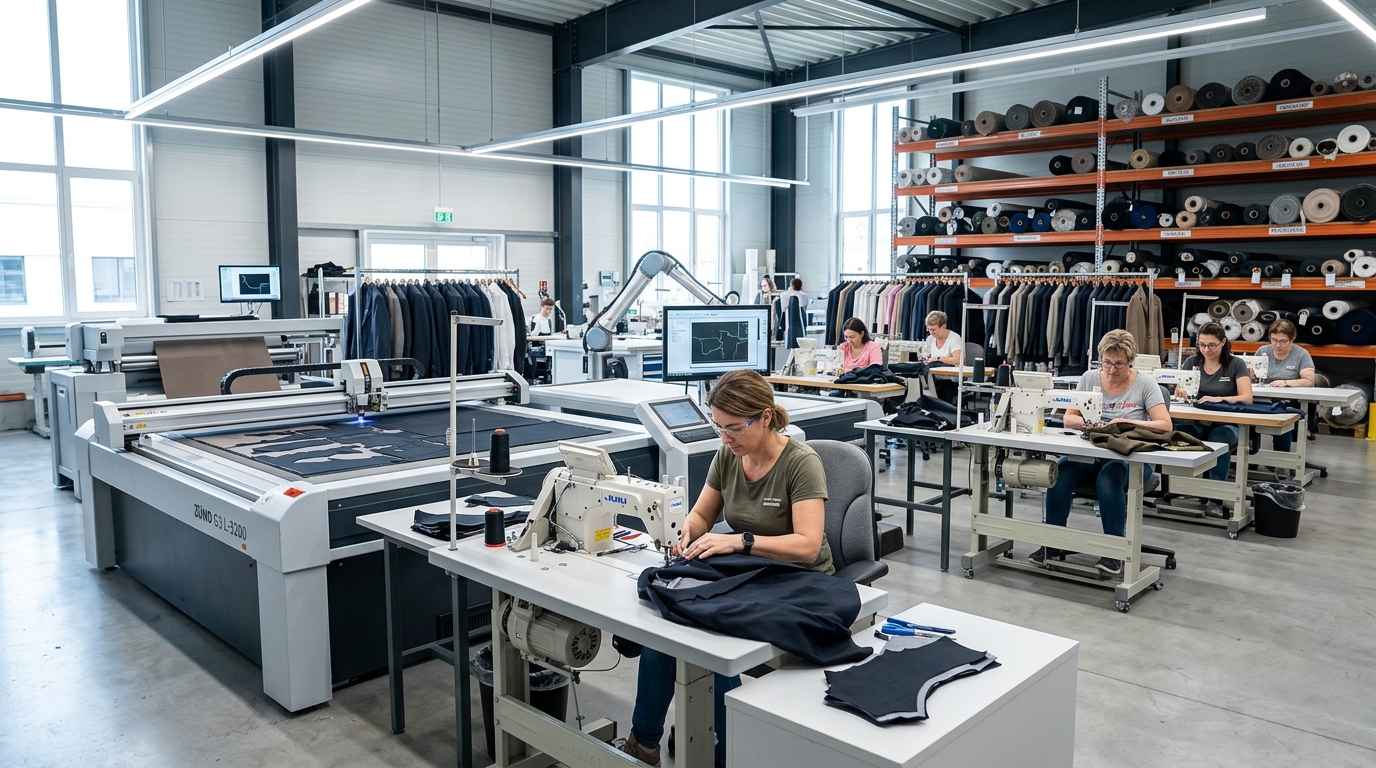 Fason Tekstil İmalatında Private Label Üretim: Tasarımdan Kapıya Teslimat Aşamaları