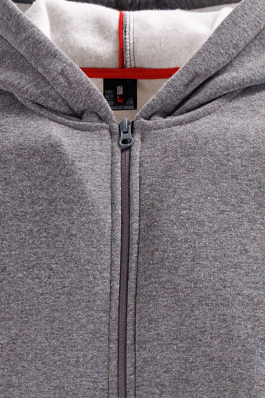 Özel Tasarım İmalat - Fermuarli Hoodie